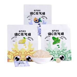 Vitamin C Energy Candy Mint Candy Leisure Snack Tangerine Honey Plum Flavor*1 Glacier Mint Flavor*1 Sea Salt Lemon Flavor*1