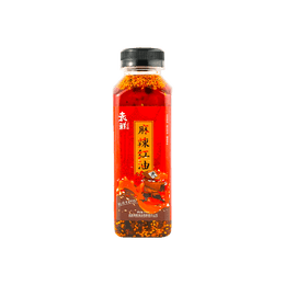 Sichuan Hot Pepper Sauce - with Sesame Seeds, 11.83fl oz