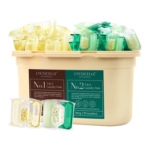 新西兰 绽家 蓝桉叶精油三合一洗衣凝珠桂花清酒/秘鲁檀黑兰60颗【囤货装可用半年】