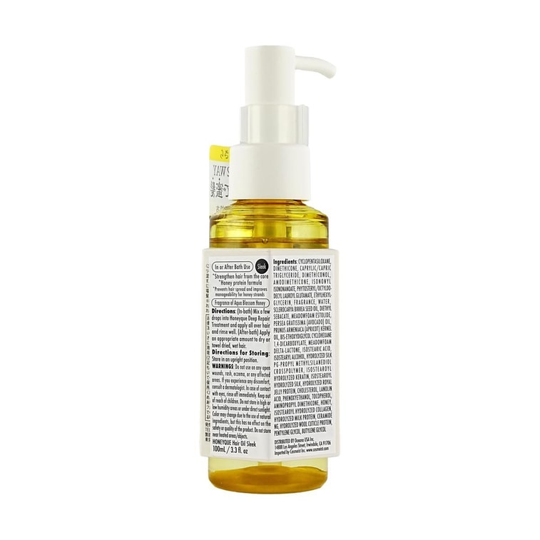 ​​Deep Repair Honey + Protein Hail Oil Sleek, 3.38 fl oz. 3