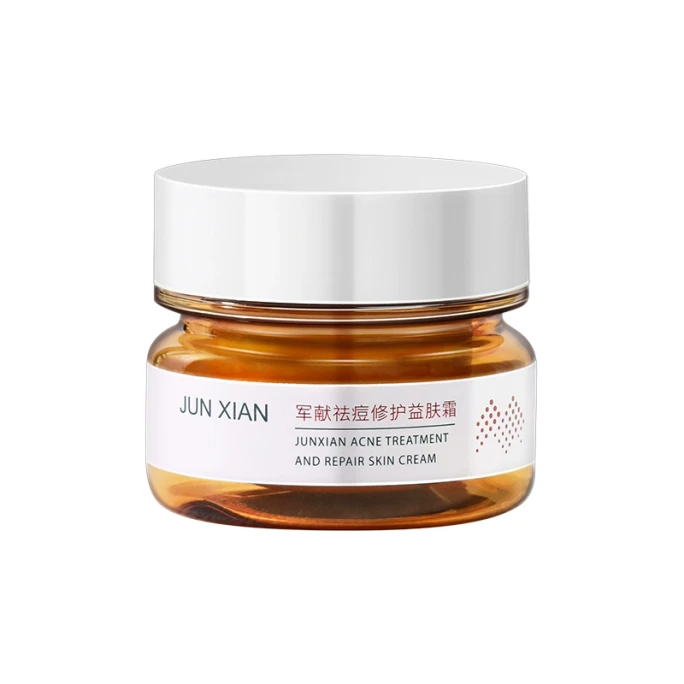 【中国直邮】 军献 祛痘修护益肤霜30g*1瓶 六大草本植物提取物 深层修复痘痘肌 战痘不留痕