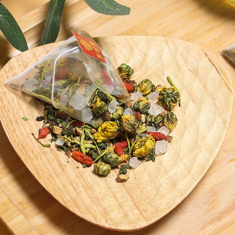 【中国直送】喬雲堂 スイカズラ菊花茶 5g×50袋 3