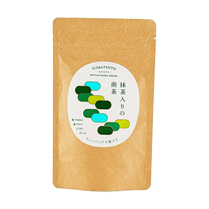 日本の抹茶・煎茶ティーバッグ 8個入り 0.85オンス【クリーンラベル、無添加】
