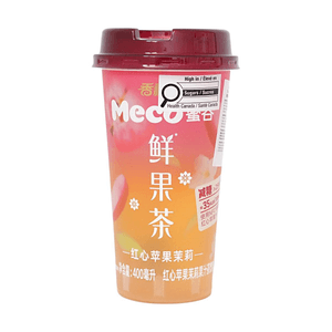 Apple Jasmine Fresh Fruit Tea Drink 13.52 fl oz Sweet Apple Aroma Jasmine Tea Fragrance