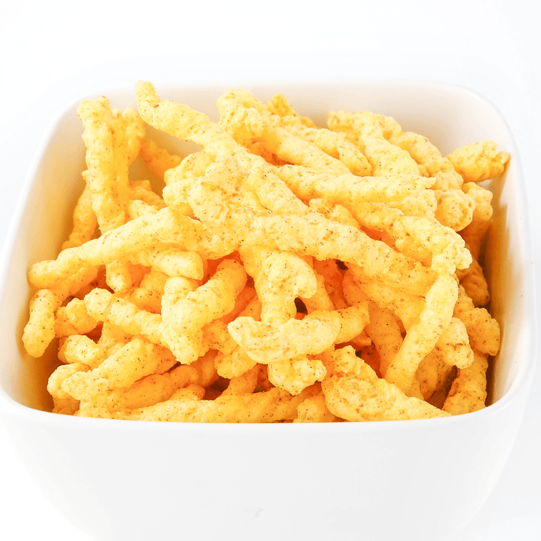 바비큐맛 콘칩, 바삭한 스낵, 74g 12