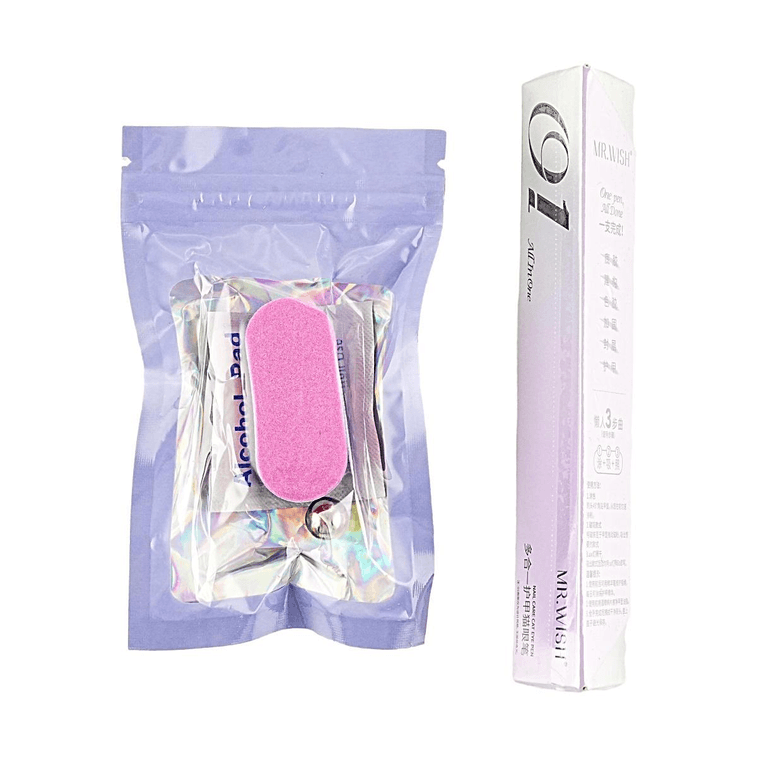 Nail Care Cat Eye Pen, 7in-1nail Art Pen, #Eaves Rain 3