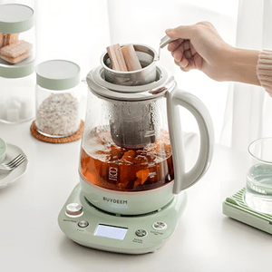 【立减$10到手价$189】BUYDEEM 北鼎 养生壶 15分钟快煮 定时预约 有茶笼 KE5B08P0/浅杉绿 K2763BA 120V/1000W