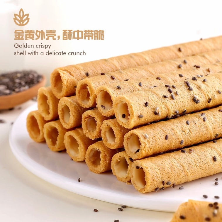 FRANZZI バターバニラ入りエッグロール（8個入り） - 一口ごとにサクサクと崩れる食感 4