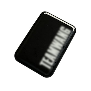 Suitable for Apple MagSafe Magnetic Card Bag black TEA