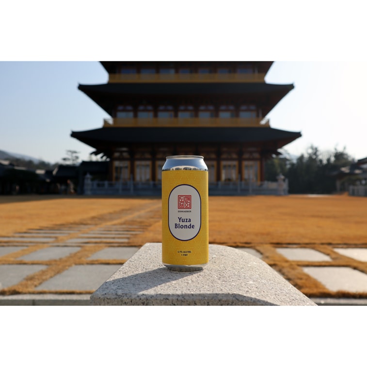 Yuza Blonde Beer 16oz x4packs 3