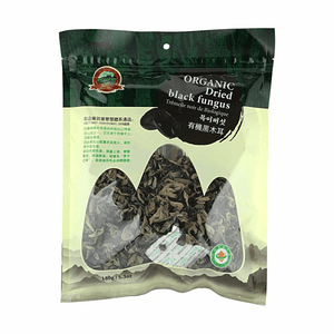 Organic Dried Black Fungus 6.35oz【Changbai Mountain Specialty】【Wild-Simulated Cultivation】