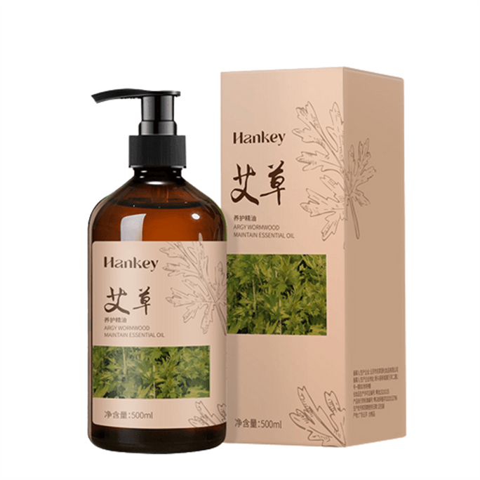 Wormwood Care Essential Oil Whole Body Massage Scraping Nourishing Beauty Salon With The Same Essential Oil 500ml/Bottle