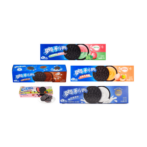 サンドイッチクッキーアソートフレーバー 17.1oz 【クラシックオリジナル】【リッチチョコレート】【フローラル＆フルーツシリーズ】