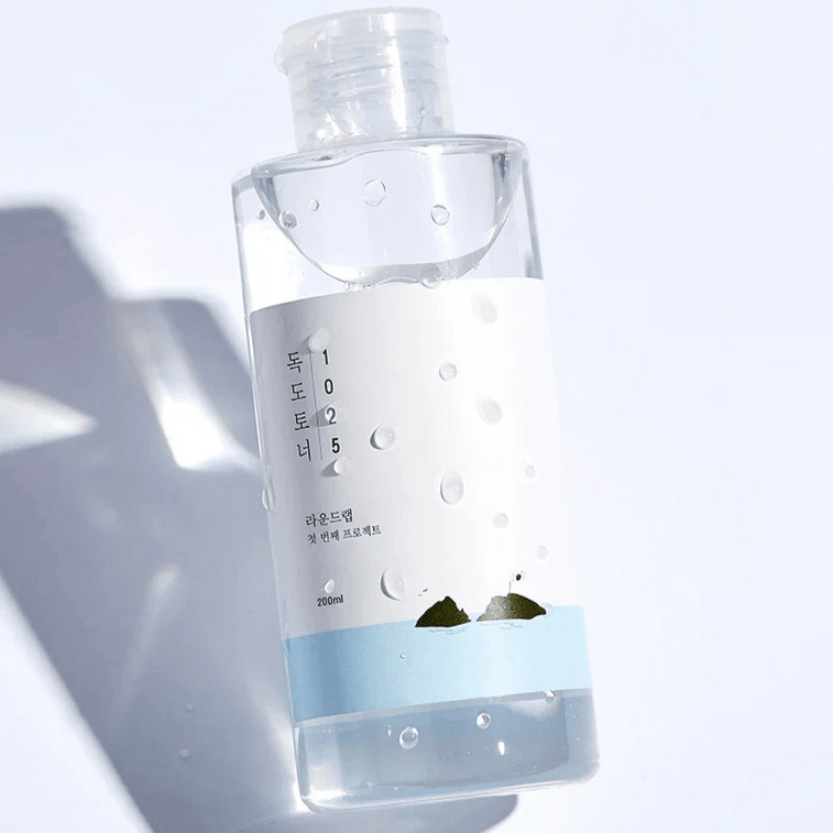【韓国直送】ROUND LAB 1025 ドクドトナー（韓国） - 保湿、うるおい、リフレッシュ - トーニングとマスキングに最適 - 500ml 4