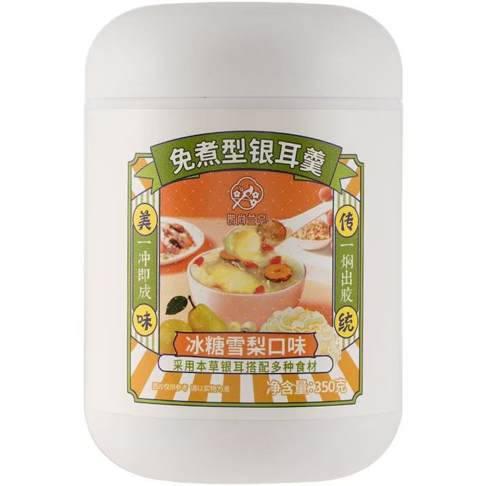 Non Boiled Broth Of White Fungus 350g [Rock Sugar Snow Pear Flavor]