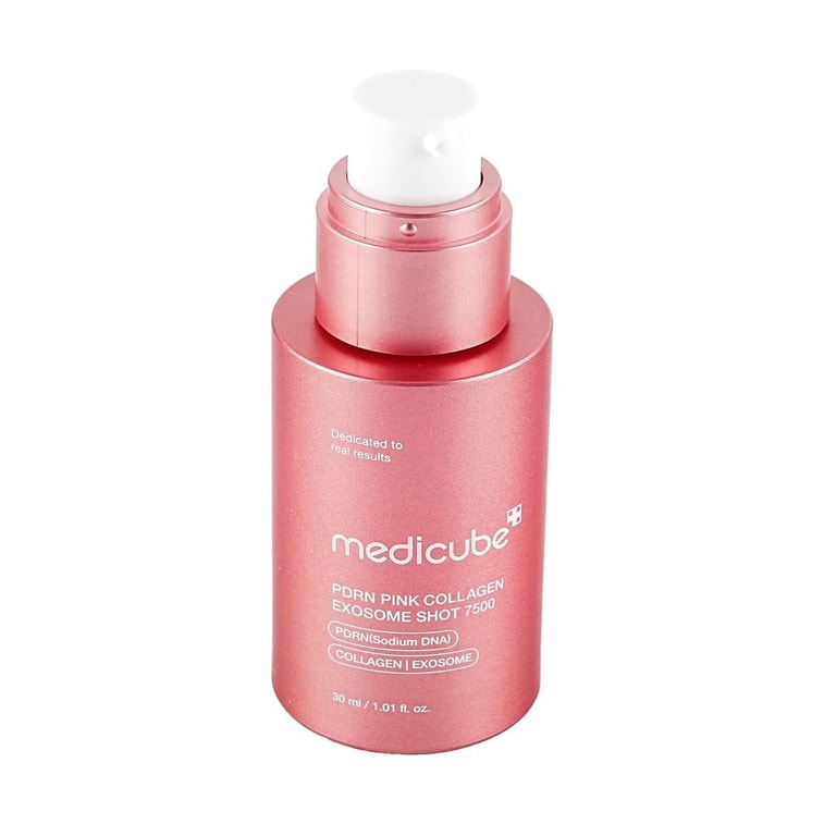 PDRN Pink Collagen Exosome Shot 7500, 29.87 ml - Éclaircit les taches brunes | Réduit les rides | Pour peaux sensibles 3
