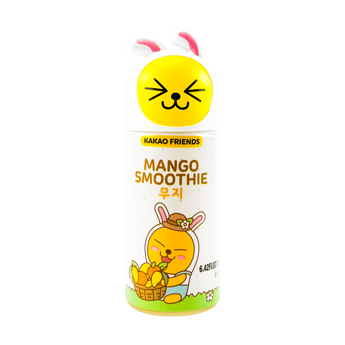 韩国KAKAO FRIENDS可可朋友 果汁饮料 芒果味 190ml