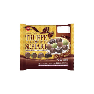 【日本直邮】 日本 BOURBON 波路梦 松露巧克力 四种口味 95g