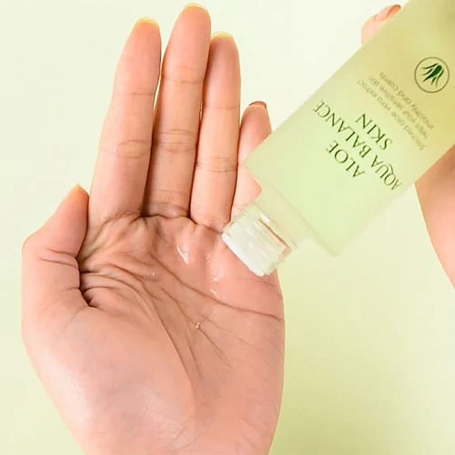 韓國 吉高特 蘆薈水潤平衡護膚三件組 清爽補水令肌膚柔潤舒適