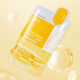 Derma Ampoule Mask Pack, 10 sheets/box - I.P.I Liposome, Clear Toning, Brightening