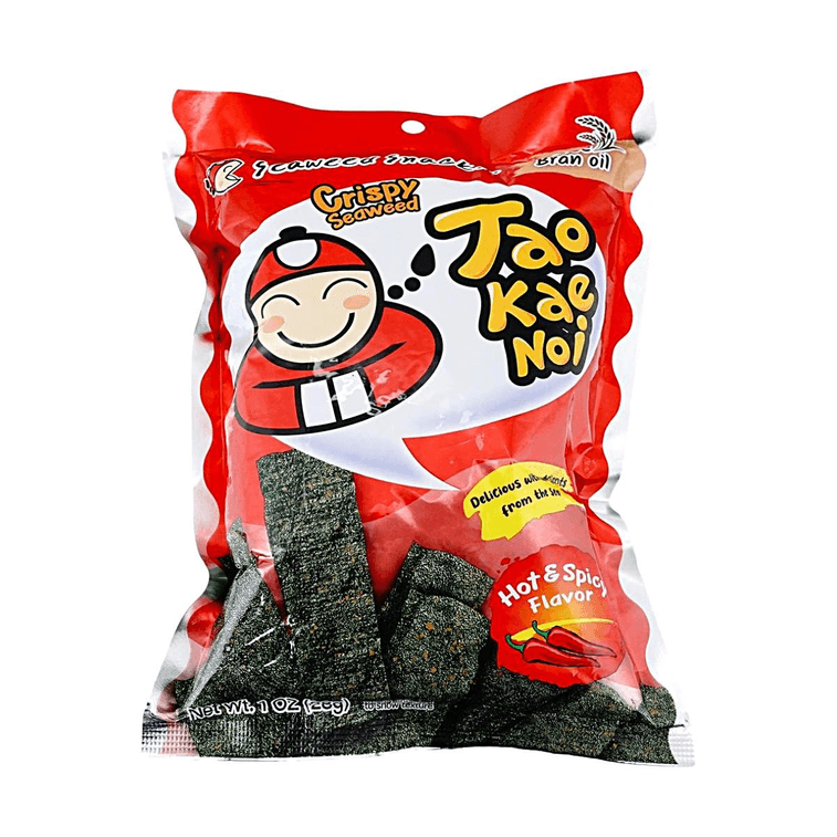 Crispy Seaweed Hot & Spicy Flavor, 1.12 oz (Packaging May Vary) 6