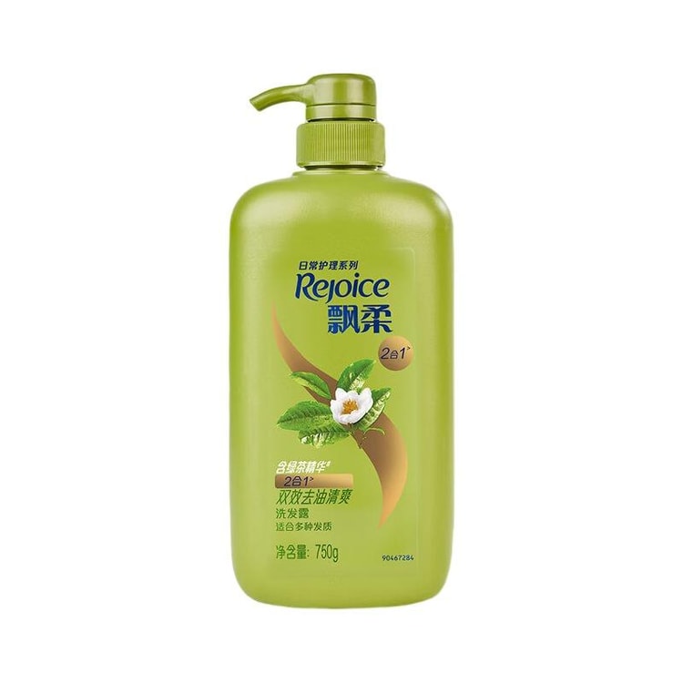Rejoice Rejoice 2-in-1 オイルコントロールシャンプー 緑茶エキス配合