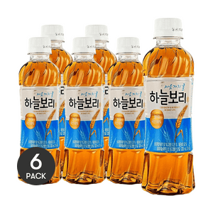 보리차, 300ml *6개입【6팩】【설탕 0g, 지방 0g, 칼로리 0kcal】