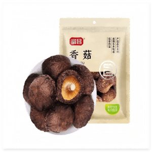 【中国直邮】 富昌 珍品香菇 蘑菇 山珍菌菇珍珠菇 特产食用菌 火锅煲汤材料 干货208g