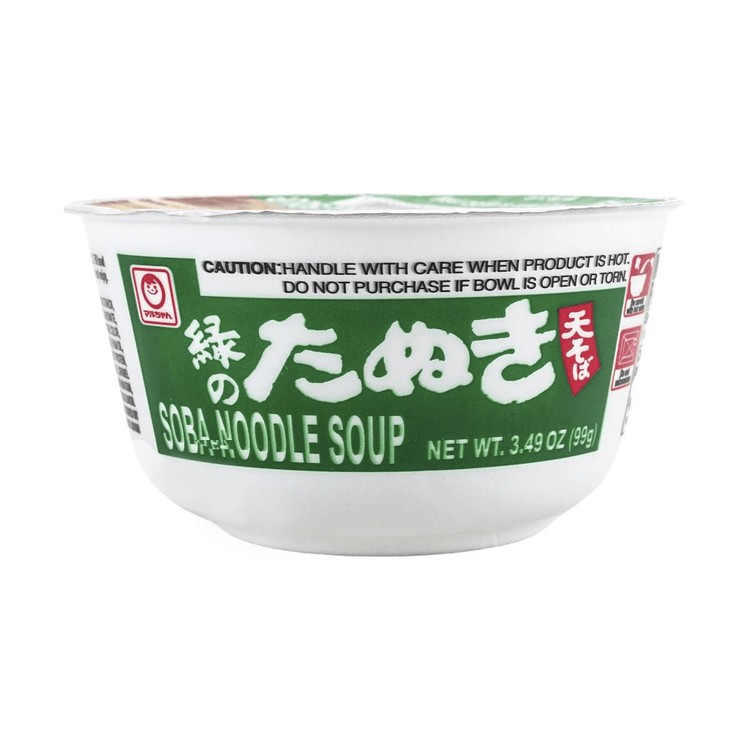 MARUCHAN Midori Tanuki Tempura Soba Noodle Soup - Instant Ramen