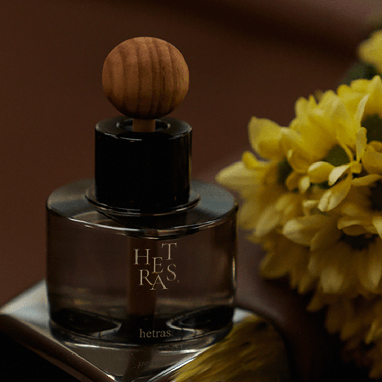 Hetras Car Scented Diffuser 2.03 fl oz * 2 bottles #02 Flower Shop