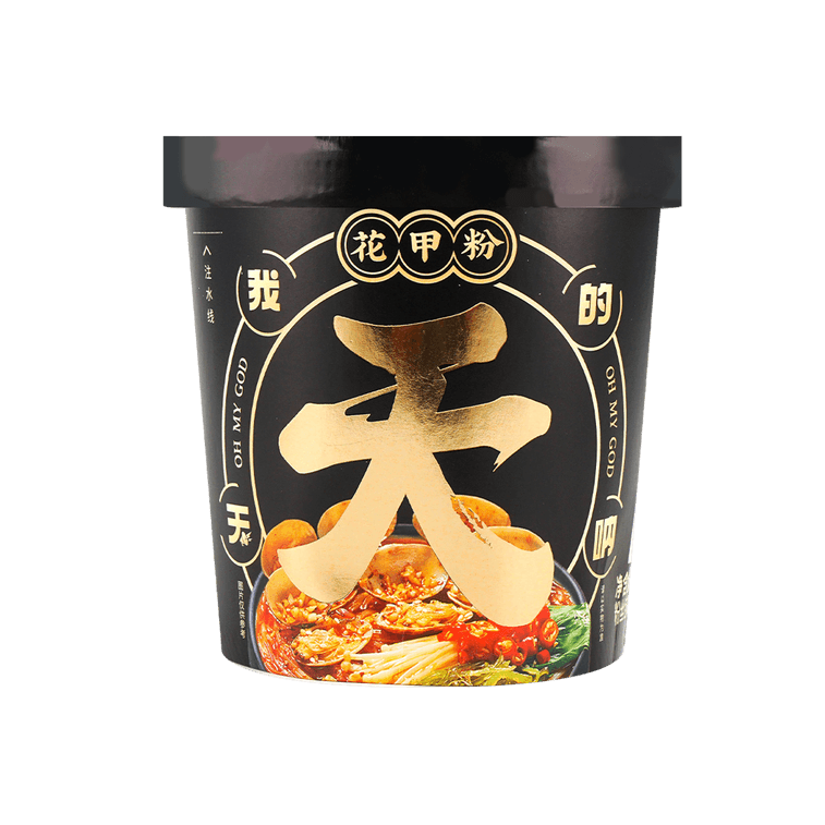 【抖音小红书爆款】我的天呐 川香花甲粉 冲泡速食 134g 出口版无花甲肉 6