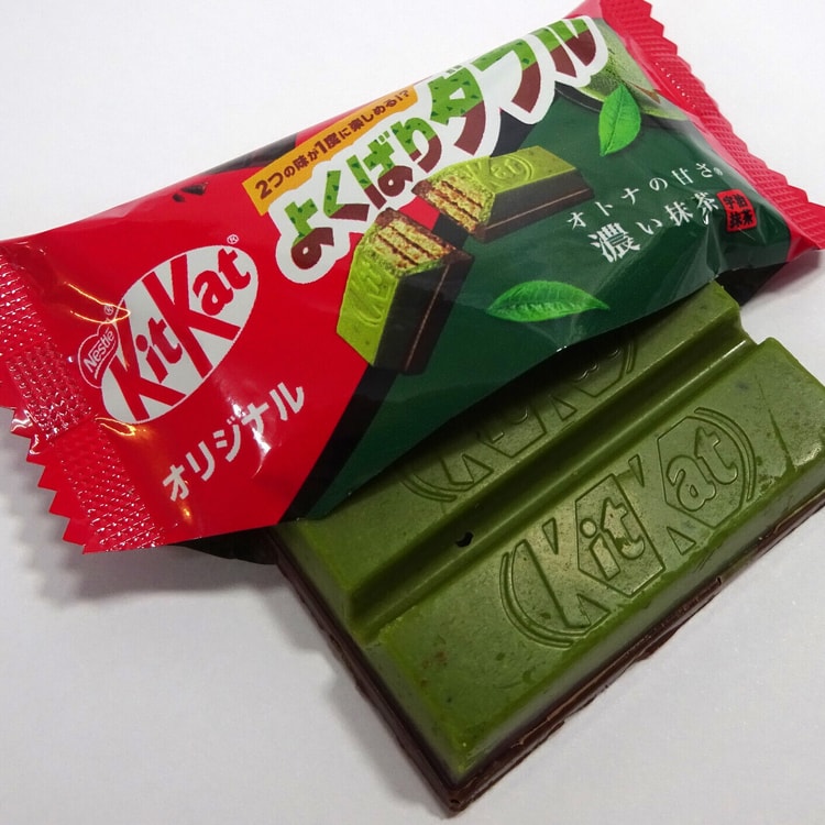 日本直送品】ネスレ キットカット 期間限定 ダブル抹茶チョコレート味