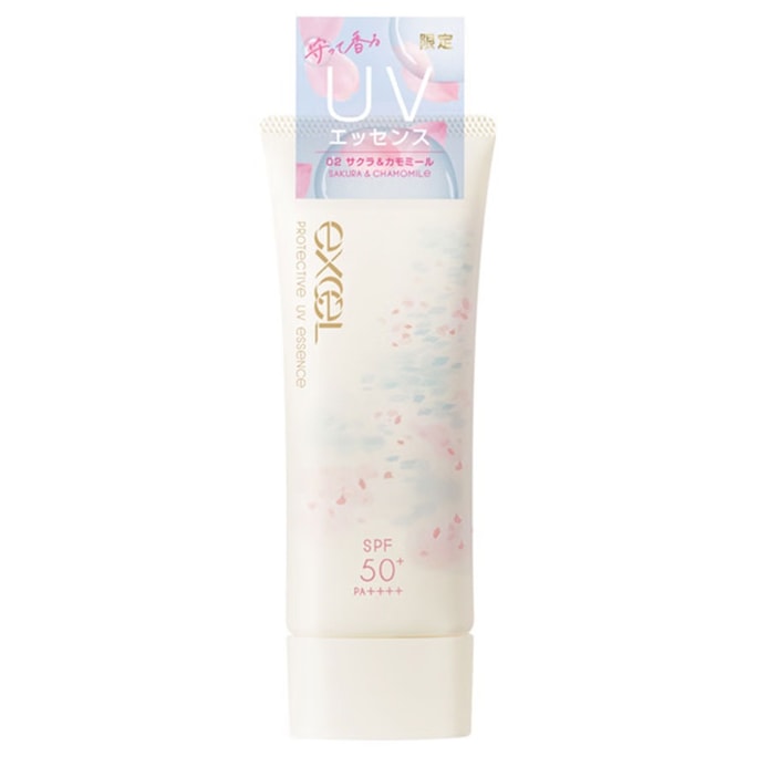Protective UV Essence Sunscreen Sakura & Chamomile 60g SPF+ PA++++