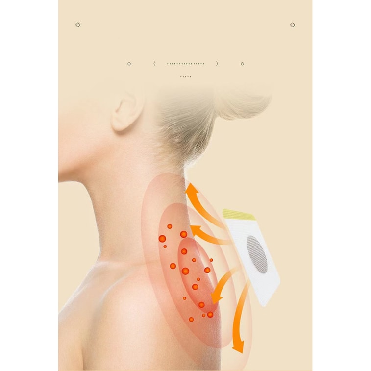 난징 통런탕 쑥삼주 패치 경혈 지압 자극 패치 30개/박스 6