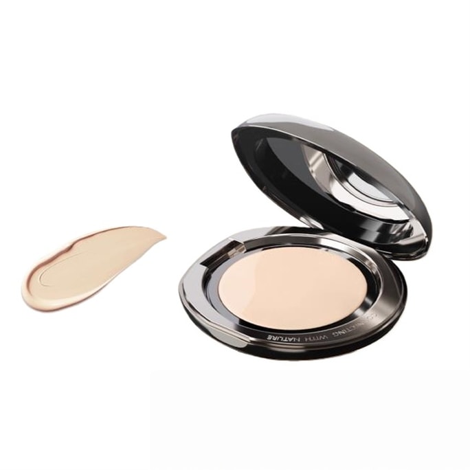 【中國直郵】 蒂洛薇 水光粉膏底液 輕薄遮瑕控油保濕裸妝氣墊bb霜24h持妝 10g【D01象牙白】