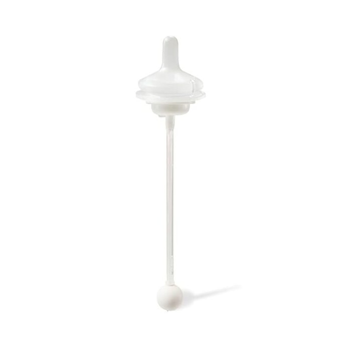 Pigeon Natural Weaning Silicone Sipper Kit - Includes Soft Sipper + Weighted Straw + Cleaning Brush (For 6 Months+)