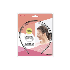 【日本からの直送】日本製 メタルヘアバンド EL0600 1個 ヘアアクセサリー スタイリングと固定 快適で軽量 女性用