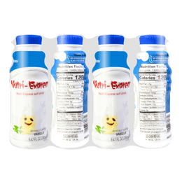 Nutri-Express Vanilla Soft Drink - 4 Bottles* 9.46fl oz