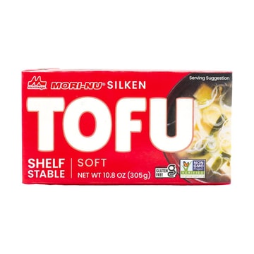 日本MORINAGA森永 MORI-NU SILKEN绢豆腐 日本嫩豆腐 305g【新老包装随机发】 【无添加天然健康嫩豆腐】【不含麸质】