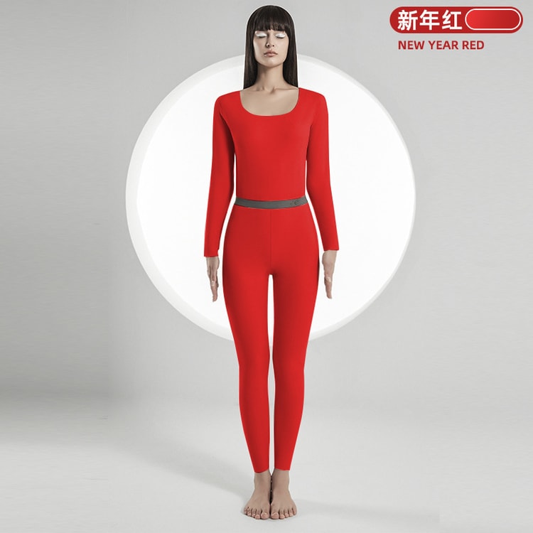 new warm underwear women's winter antibacterial silk suit