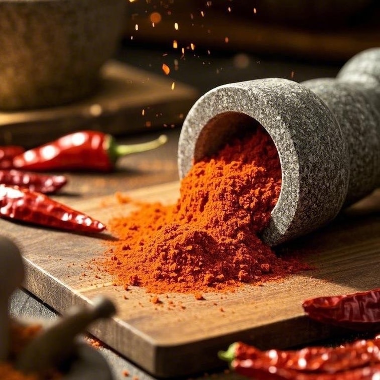 [중국 직송] 재스민샵 산게말라 귀주 특산 고춧가루 건조 요리 산게말라 바베큐 매운 냄비 조미료 오향 고춧가루 혼합 맛 48g*4 봉지 3