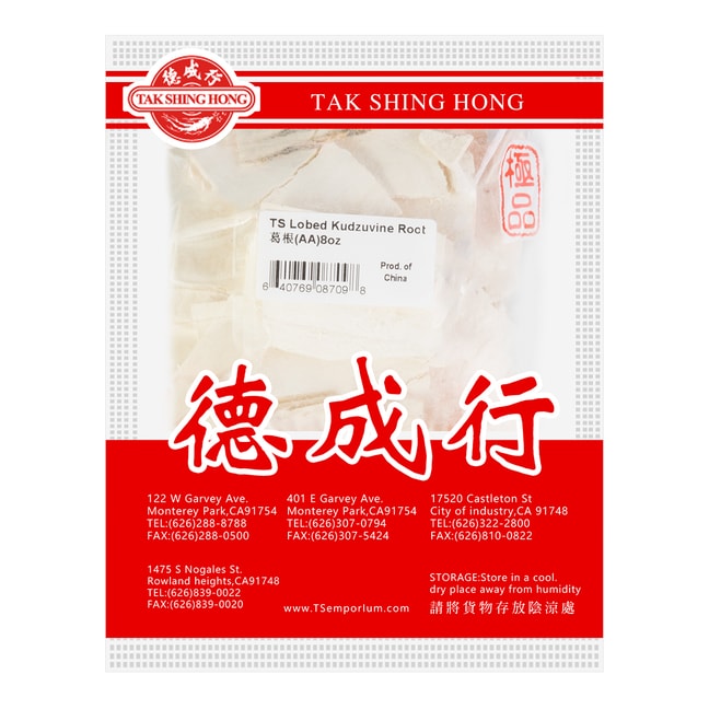 美国TAK SHING HONG德成行 葛根 AA 227g