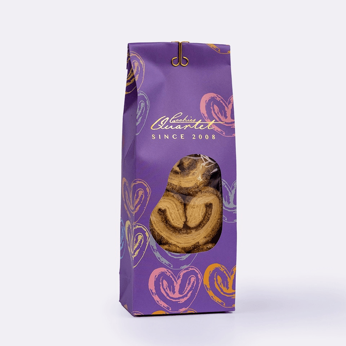 Cookies Quartet Earl Grey Palmier 100g