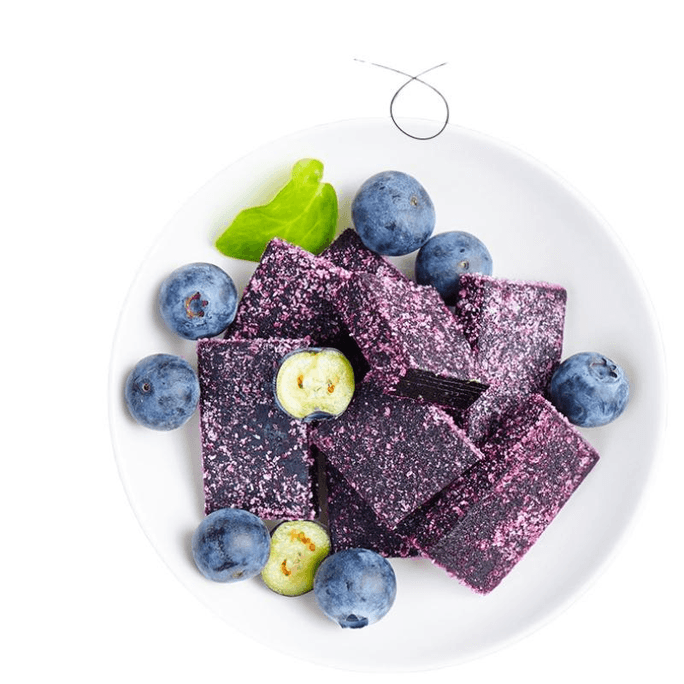 My Palace Is Hungry, Full Of Anthocyanins, Blueberry Cakes, Fresh Fruits, Boiled Snacks, 13 Packets, 100g * 1 Bag
