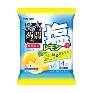 塩レモンこんにゃくゼリー 6個入り【限定版】【爽やか】
