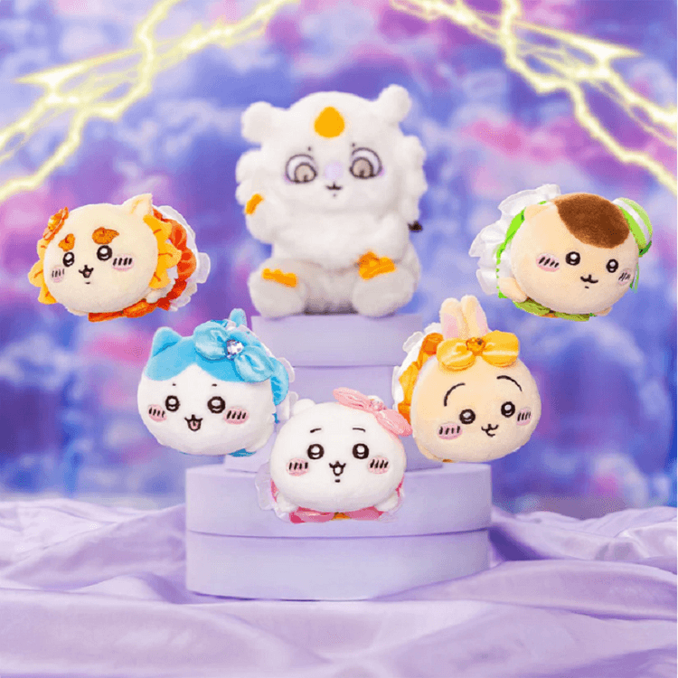 【3連休セール】HUWAHUWA シリコンバスト ファスナー 明るいホワイト G Japan Direct Shipping】Chiikawa - Magical Girl Series Lying-Down
