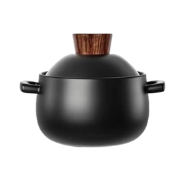 【中国直邮】 快阳 塔吉砂锅炖锅家用燃气陶瓷煲干烧不裂耐高温煲汤小沙锅  一个装  2.5L升级双矿 适合2-3人