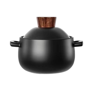 [中国直送] Kuaiyang Taji 土鍋 家庭用ガスセラミック煮込み鍋 空焚き防止 耐高温 小型キャセロール鍋 2.5L アップグレードデュアルミネラル 2～3人用