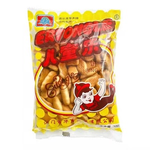 Huáshēng 昔ながらの子供用ビスケット 80年代クラシックノスタルジックなお菓子 100g*1袋