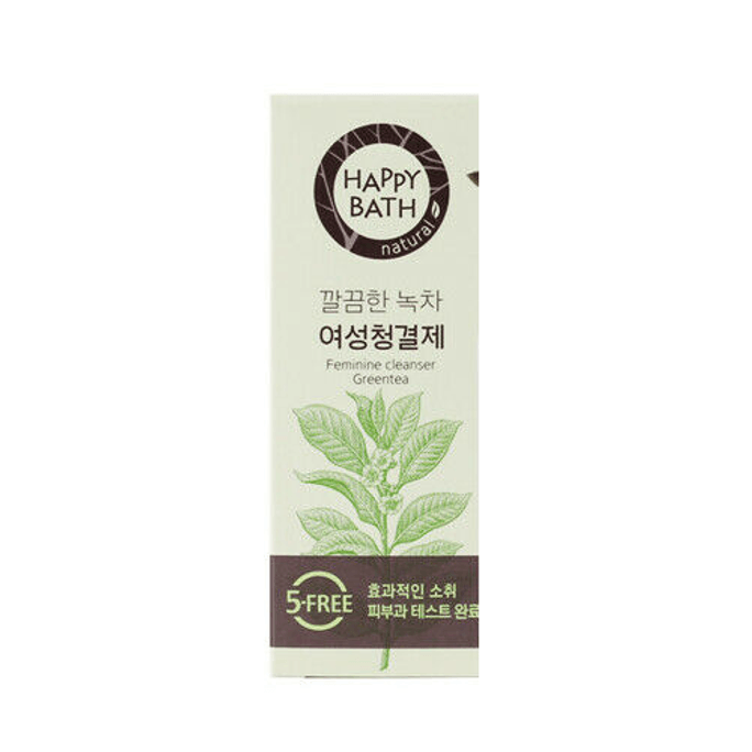 韩国 HAPPY BATH 绿茶女性温和私密清洁剂 200ml